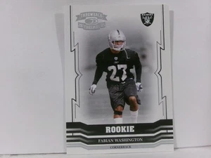 2005 Donruss Throwback Threads Rookie /999 Fabian Washington #160 Rookie RC - Bild 1 von 2