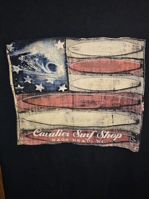 Camiseta Cavalier Surf Shop Nags Head Carolina del Norte OBX XL Para Hombres Azul Gráfico Logo Foto 1 de 4