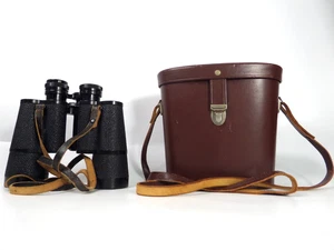 Vintage Carl Zeiss Jena Jenoptem 10x50w Binoculars with Case Mechanically Works - Picture 1 of 21