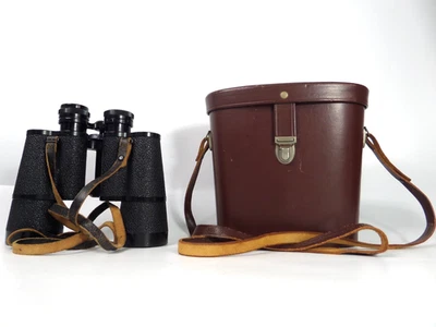 Vintage Carl Zeiss Jena Jenoptem 10x50w Binoculars with Case Mechanically Works - Image 1 of 4