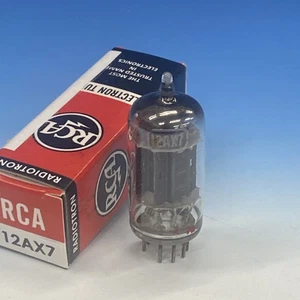 RCA ECC83 12AX7, Long Black Plate D-Getter Maxi-Preamp II Test = NOS+ BN4507 - Bild 1 von 7