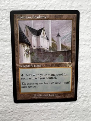 Tolarian Academy Urza's Saga Magic: The Gathering Card And Others - Image 1 of 4