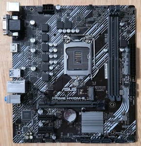 PLACA MADRE ASUS PRIME H410M-E m-ATX LGA1200 INTEL 10ª GENERACIÓN DDR4 M.2 *Sin E/S* - Imagen 1 de 3