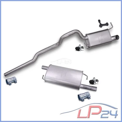 IMASAF SET DE SILENCIEUX POUR VW MULTIVAN TRANSPORTER T5 BUS 2.0 2.5 TDI 04- - Photo 1/4