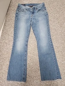 Vintage Lucky Brand Jeans 4/27 Womens Light Wash Sweet N Low Boot Cut 28x32 USA - Picture 1 of 20