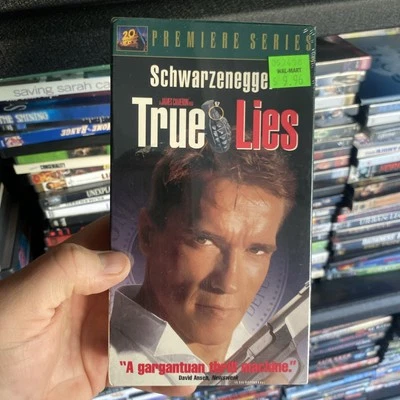 True Lies VHS 1996 New Factory Sealed Watermark Arnold Schwarzenegger - Image 1 of 3