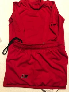 Boys T3K red compresion shirt and regular shorts - Picture 1 of 16