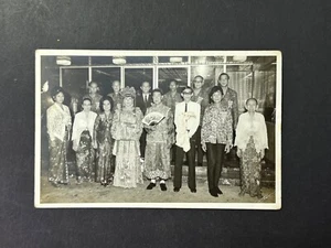 Straits Chinese Peranakan Baba Nyonya Wedding Old Photo From Penang - Picture 1 of 2