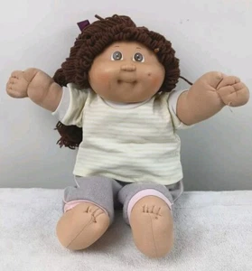Vintage Cabbage Patch Doll 1985 Xavier Roberts Brown Eyes & Hair - Picture 1 of 15
