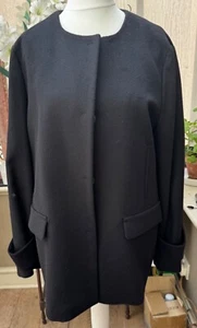 MAXMARA STUDIO VIRGIN WOOL JACKET SIZE 16 UK - Picture 1 of 7