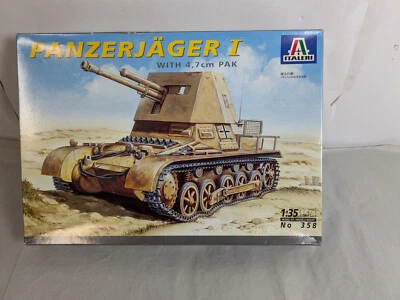 Italeri 358 Panzerjäger I Con 4,7Cm Pak Modello 1/35 F5 - Immagine 1 di 4