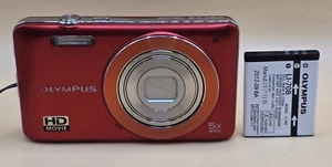 Olympus Digital Camera VG-120 14.0MP, No Charger Red - Picture 1 of 12