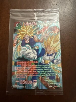 SS Vegeta & SS Trunks, Father and Son Power SPR	BT25-128	Dragon Ball Super Card - Image 1 of 2