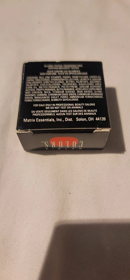 Matrix Colors Sedas de Ojos Sombra de Ojos Mate Nuevo Maquillaje Raro 0.05 OZ Compacto Foto 1 de 4