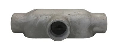 CUERPO DE CONDUCTO T78 CROUSE TRASERO 2-1/2 PULGADAS TAMAÑO BUJE ESTILO-T FORMA 8 Foto 1 de 3