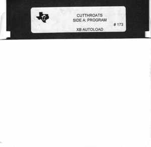 Infocom CUT THROATS Text Adventure - TI-99/4A A COPIED DISK & INSTRUCTIONS - Picture 1 of 1