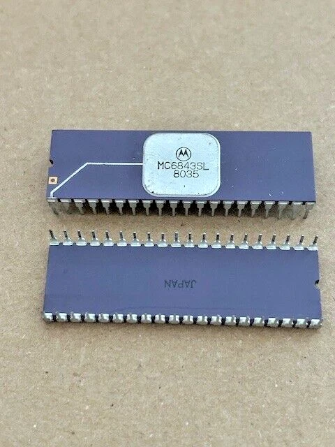 1 Stück Integrierte Schaltung Motorola - MC6843SL - CDIP40 - FDC - Vintage - Bild 1 von 1