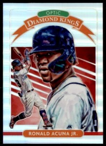 2020 Donruss Optic Holo Silver Ronald Acuna Jr. Atlanta Braves #8