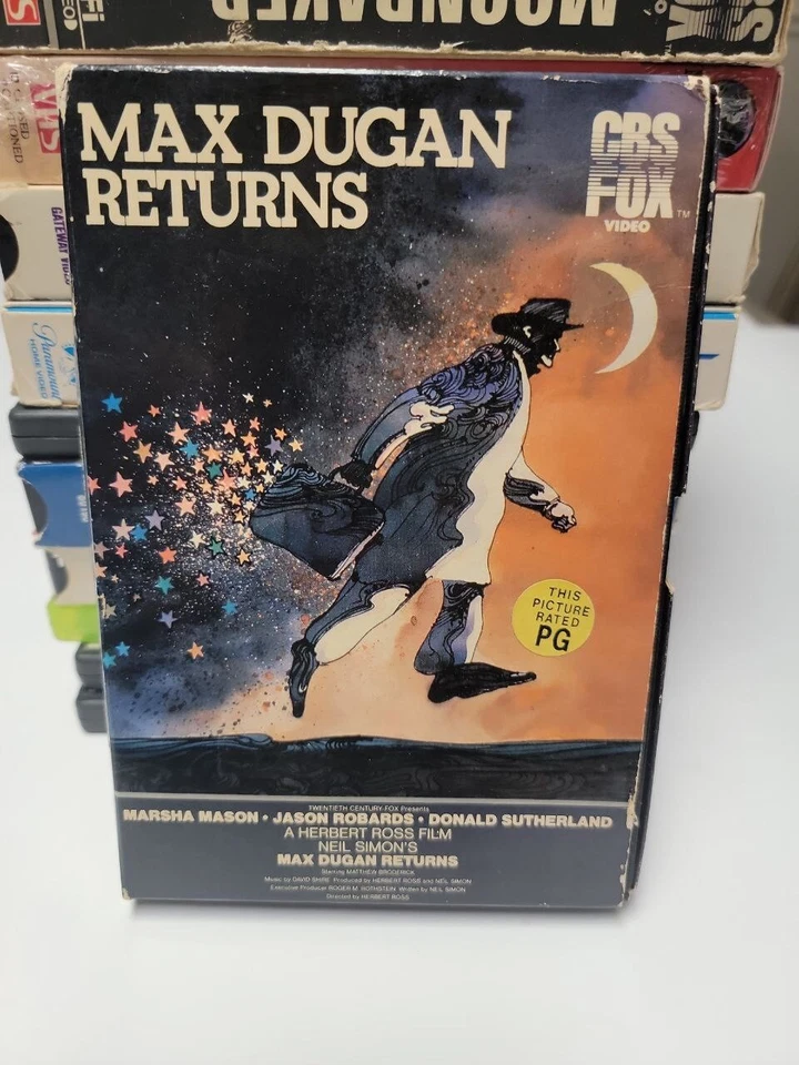 Max Dugan Returns (VHS, 1984) CBS FOX Big Box Donald Sutherland *Buy2Get1Free* - Imagem 1 de 4