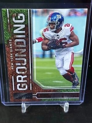 2022 Panini Playbook  Grounding #G-6 Saquon Barkley - Image 1 of 2