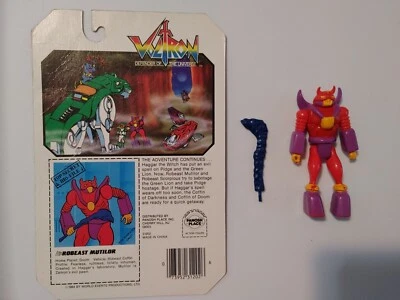 De colección Voltron Panosh Place Robeast Mutilor Completo. Arma y tarjetero Foto 1 de 4