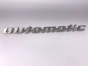 Volkswagon Automatic Car Emblem Aluminum Part Number 311853675A - Picture 1 of 8