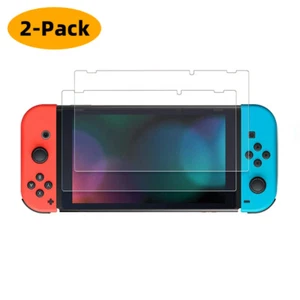 2er-Pack Panzerfolie SchutzGlas Display Schutzfolie 9H Für Nintendo Switch - Bild 1 von 6