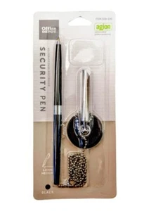 Office Depot Sicherheitszähler Stift, mittlere Spitze, 1,0 mm, schwarze Basis - Bild 1 von 2