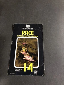 atari 2600 race telegames manual - Bild 1 von 3
