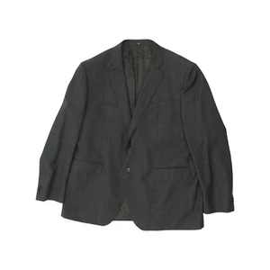 Valentino Mens Blazer Jacket | Vintage Designer Dark Grey Formal Wool Suit Item - Picture 1 of 5
