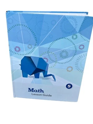 Math 5 K12 Summit Curriculum Lesson Guide 2019 Hardcover Homeschool Mini Project - Image 1 of 3
