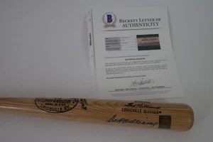 Ted Williams Autographed Louisville Slugger Baseball Bat (BAS and Fanatics COA) - Picture 1 of 6