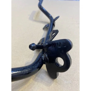 Juego de estribos + clavijas de reposapiés negro para HONDA C100 C102 CA100 C50 C65 C70 C90 - Imagen 1 de 7