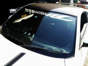 VeilSide OEM FRONT WINDOW WINDSHIELD VINYL DECAL STICKER 1PC FOR MAZDA RX7 RX8 Z - Picture 1 of 4