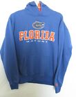 Flordia Gators Embroidered Pullover Hoodie Front Pouch Pocket, Size Medium