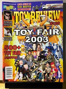 Lee's Action Figure News & Toy Review Price Guide Magazine #126 April 2003 - Picture 1 of 2
