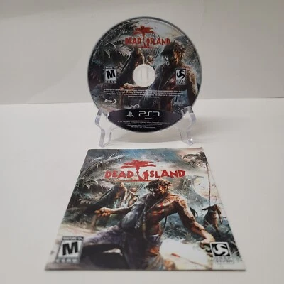 死岛 + 手册(PS3 索尼 PlayStation 3)已测试可用 👍仅光盘僵尸 — 第 1/4 张图片