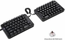 88 Keys Split Mechanical Keyboard Gaming Keypad with Cherry MX Brown Switches