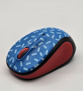 Logitech M325c Wireless Mouse - Memphis Blue W/ Receiver, Tested-Works - Picture 1 of 8