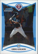 2008 Bowman Chrome Draft Prospects Singles (Pick Your Cards)
