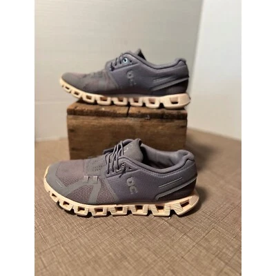 On Cloud Gris Melocotón Zapatos para Correr Ligeros Cómodos Tenis para Mujer 8 Foto 1 de 4