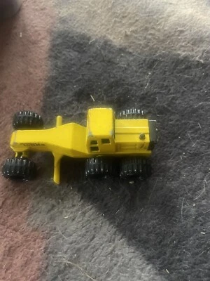 Vintage 1994 Mini Yellow Tonka Die Cast Road Grader Construction - Image 1 of 4