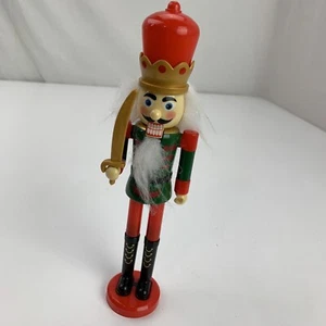 Plastic Nutcracker 9" Toy Soldier Christmas Holiday Decor - Picture 1 of 6