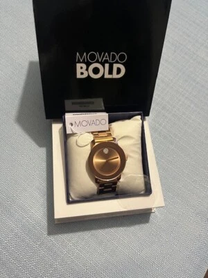 Relógio Feminino Movado 3600086 36mm - Ouro Rosa - Imagem 1 de 3