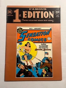 Berühmte Erstausgabe C-30: Sensation Comics #1 Schatzkammer Softcover 1974 - Bild 1 von 6