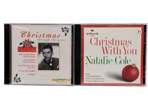 2-Christmas CD's-Frank Sinatra Christmas Thur The Years-Natalie Cole Xmas w You. - Imagen 1 de 15