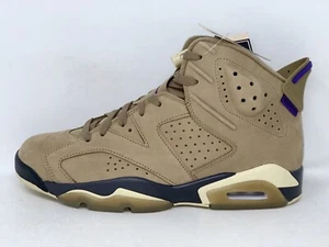 Air Jordan 6 GoreTex Travis Kelp Brown Sneakers, Size 9.5 BNIB FD1643-300 - Picture 1 of 8