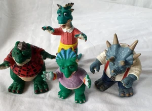 Disney Dinos Familie Sinclair 4 Figuren aus TV Serie sehr guter Zustand - Bild 1 von 9
