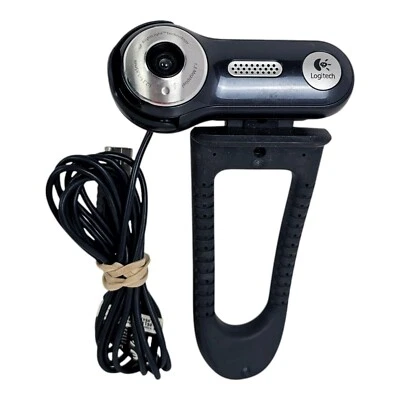 Logitech QuickCam Fusion USB Webcam with Mic Vintage Tech Windows 7 - Untested - Image 1 of 3