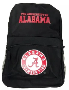 University Of Alabama Crimson Tide Back Pack Black New Licensed NCAA Team Sport - Picture 1 of 1